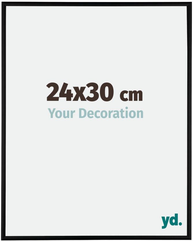 Your Decoration Fotolijst 24x30cm Zwart Mat Aluminium Austin