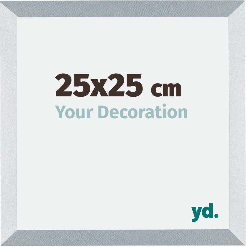 Your Decoration Fotolijst 25x25cm Aluminium Geborsteld MDF Mura