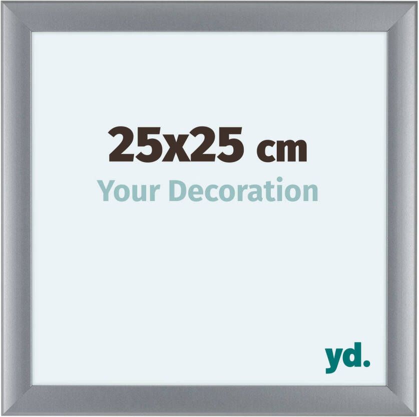 Your Decoration Fotolijst 25x25cm Zilver Mat MDF Como