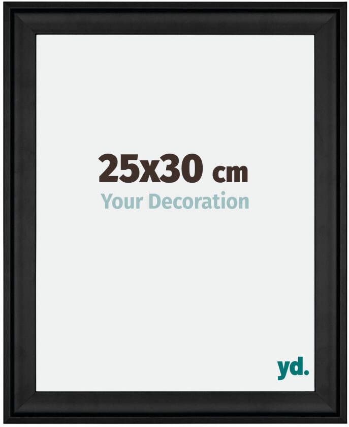 Your Decoration Fotolijst 25x30cm Zwart Hout Birmingham