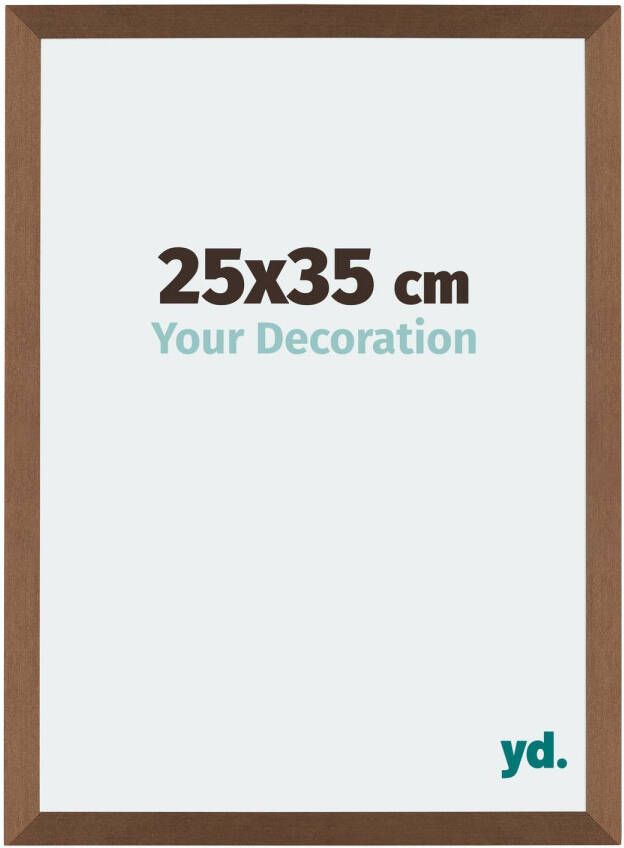 Your Decoration Fotolijst 25x35cm Koper Decor MDF Mura