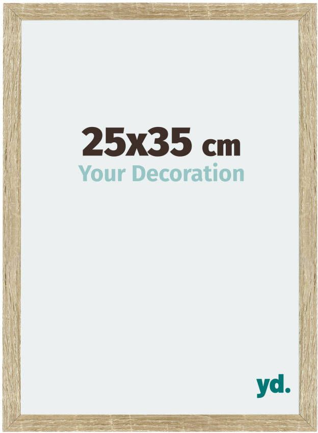 Your Decoration Fotolijst 25x35cm Sonoma Eiken MDF Mura