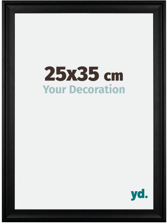 Your Decoration Fotolijst 25x35cm Zwart Hout Birmingham