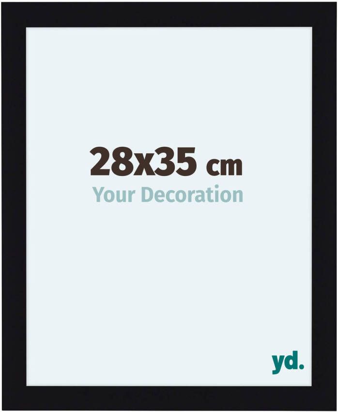 Your Decoration Fotolijst 28x35cm Zwart Hoogglans MDF Como