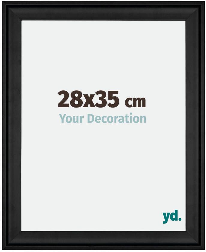 Your Decoration Fotolijst 28x35cm Zwart Hout Birmingham