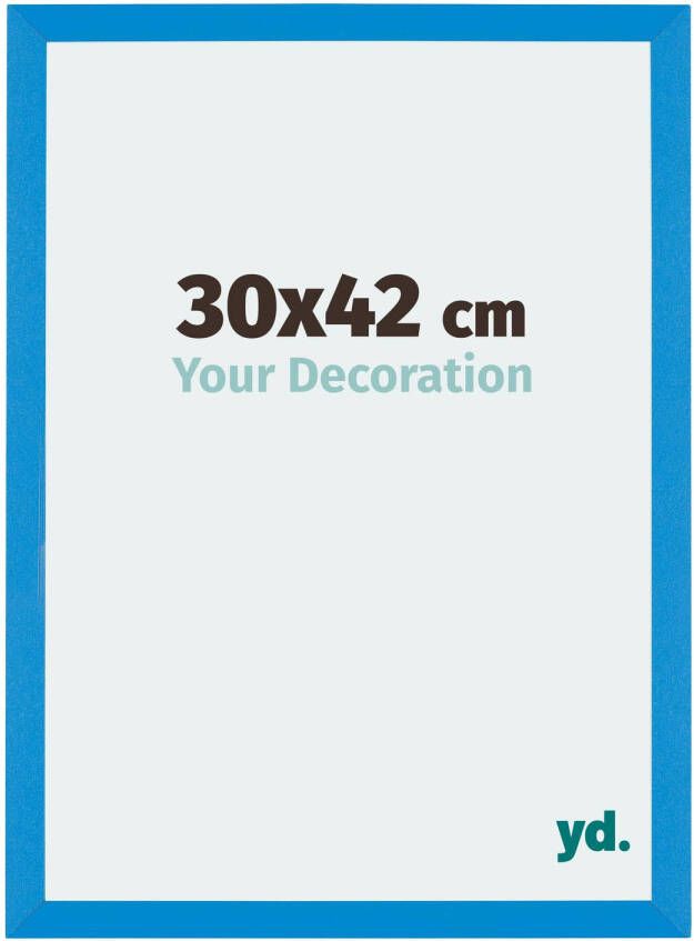Your Decoration Fotolijst 30x42cm Helder Blauw MDF Mura