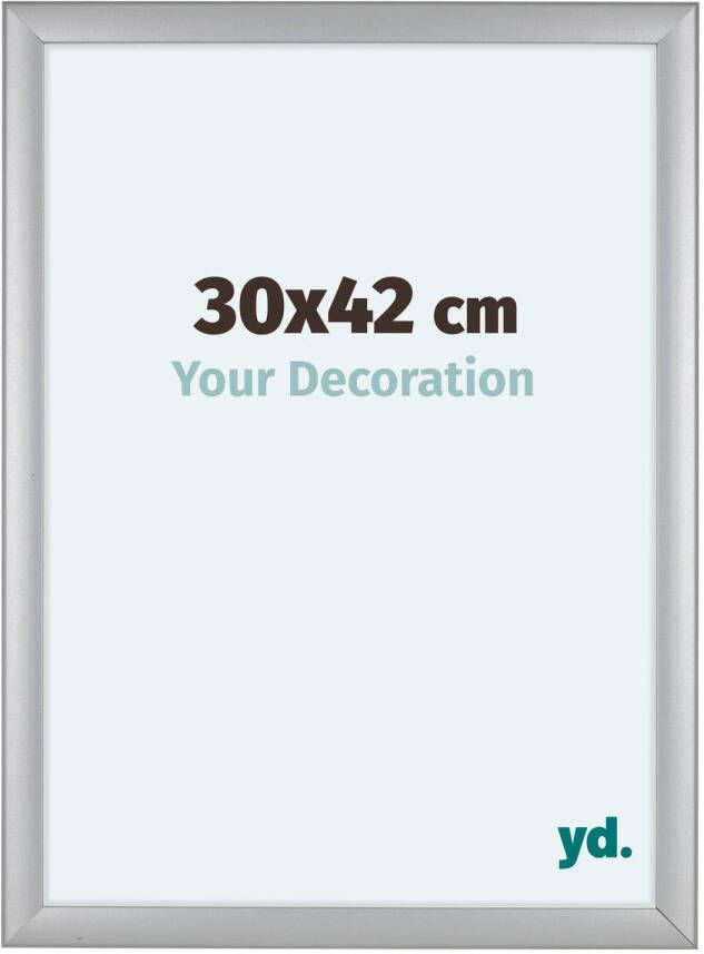 Your Decoration Fotolijst 30x42cm Zilver Mat MDF Como