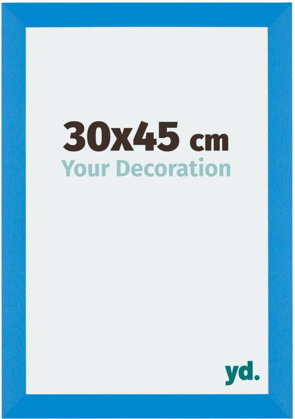Your Decoration Fotolijst 30x45cm Helder Blauw MDF Mura