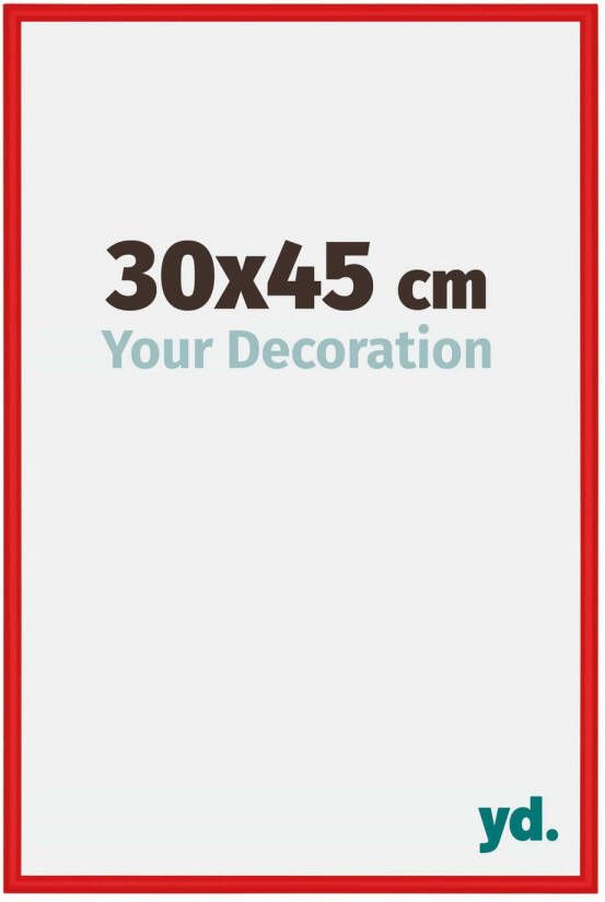 Your Decoration Fotolijst 30x45cm Rood Ferrari Aluminium New York