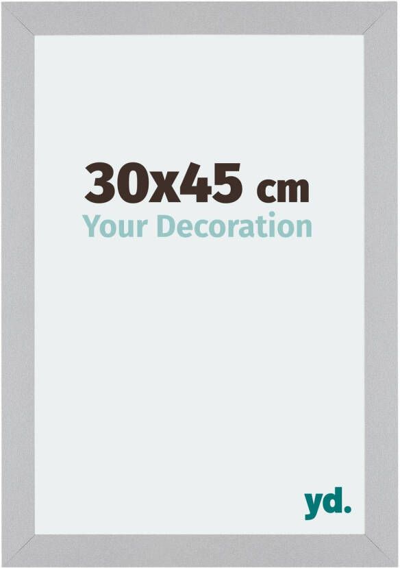 Your Decoration Fotolijst 30x45cm Zilver Mat MDF Mura