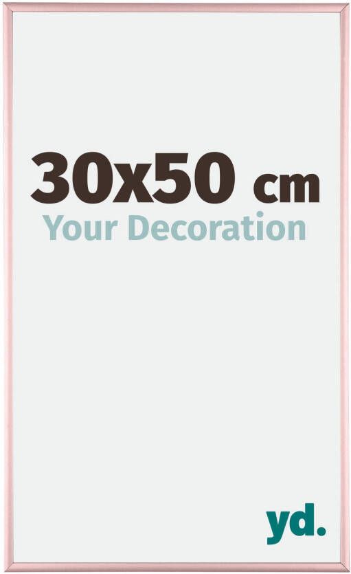 Your Decoration Fotolijst 30x50cm Koper Aluminium Kent