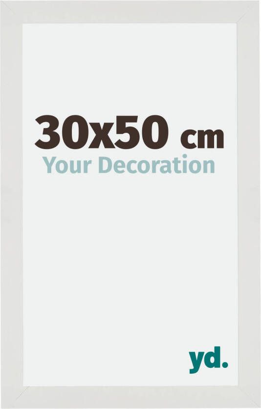 Your Decoration Fotolijst 30x50cm Wit Mat MDF Mura