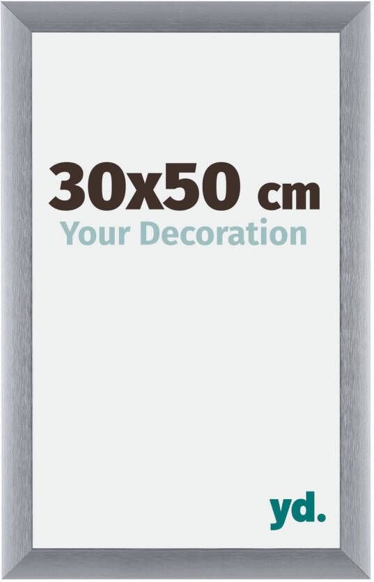 Your Decoration Fotolijst 30x50cm Zilver Geborsteld Aluminium Tucson