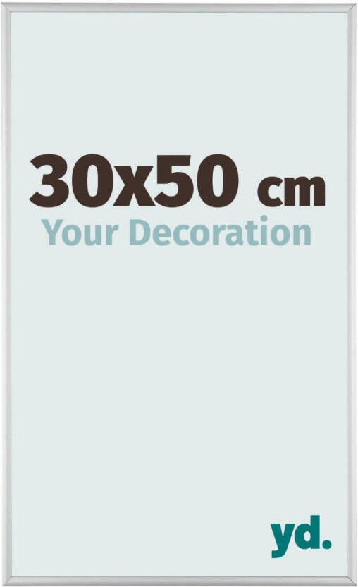 Your Decoration Fotolijst 30x50cm Zilver Mat Aluminium Austin