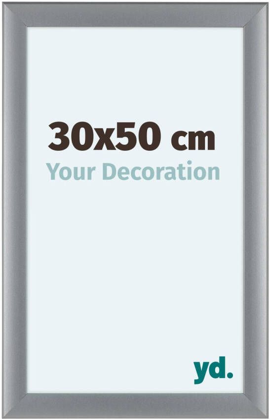 Your Decoration Fotolijst 30x50cm Zilver Mat MDF Como