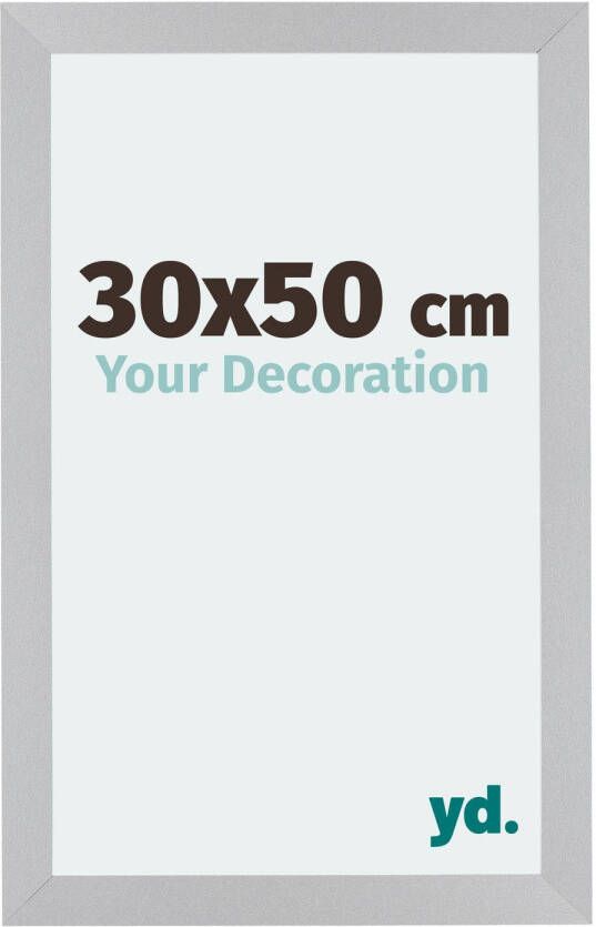Your Decoration Fotolijst 30x50cm Zilver Mat MDF Mura