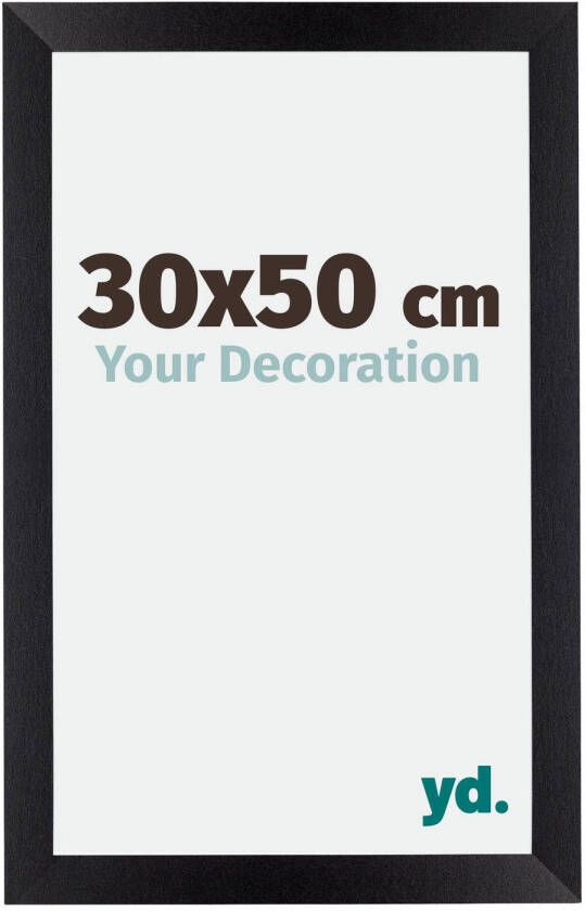 Your Decoration Fotolijst 30x50cm Zwart Mat MDF Mura