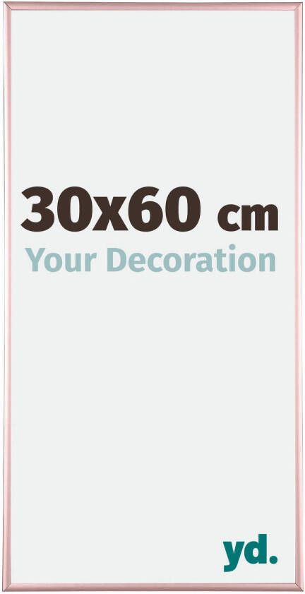 Your Decoration Fotolijst 30x60cm Koper Aluminium Kent