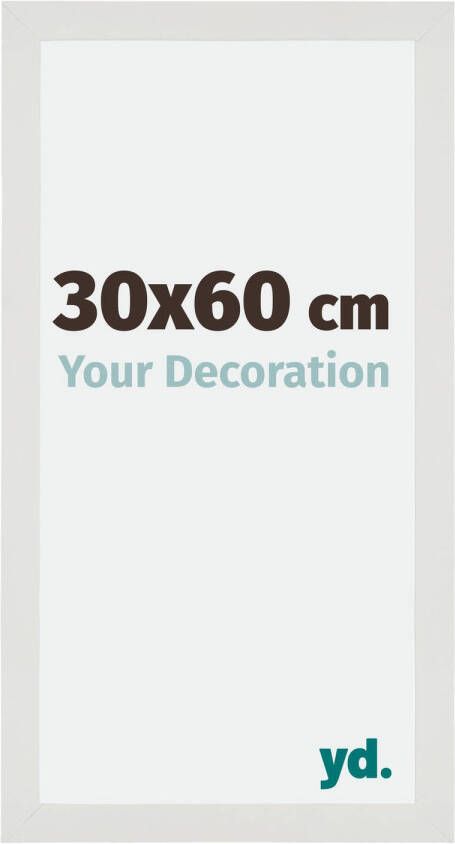 Your Decoration Fotolijst 30x60cm Wit Mat MDF Mura