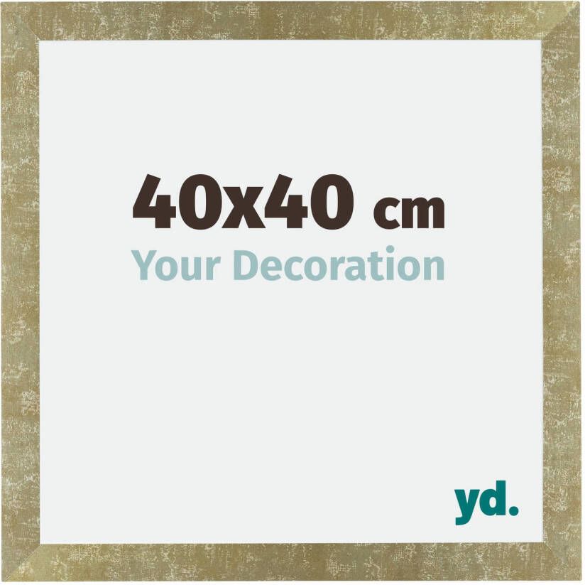 Your Decoration Fotolijst 40x40cm Goud Antiek MDF Mura