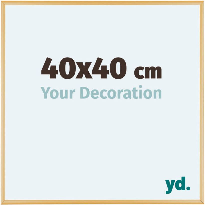 Your Decoration Fotolijst 40x40cm Goud Vintage Aluminium Austin
