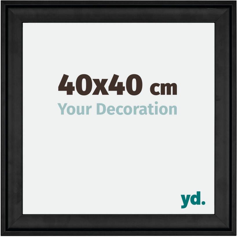 Your Decoration Fotolijst 40x40cm Zwart Hout Birmingham