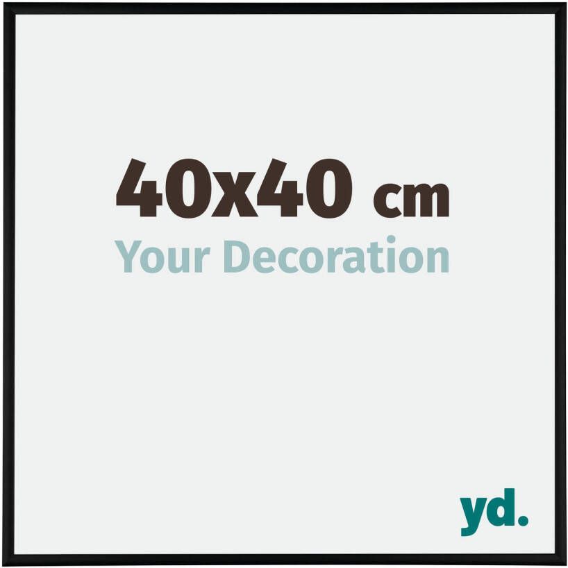 Your Decoration Fotolijst 40x40cm Zwart Mat Aluminium Austin