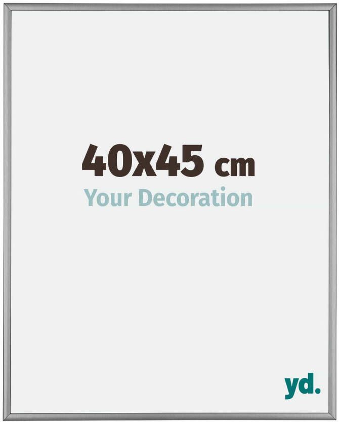 Your Decoration Fotolijst 40x45cm Platina Aluminium Kent