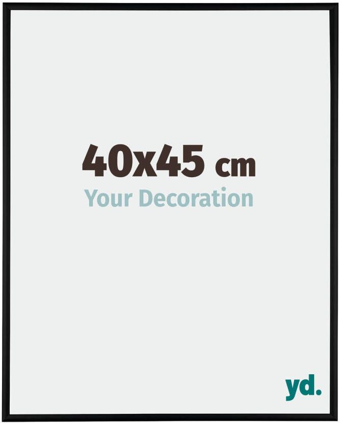 Your Decoration Fotolijst 40x45cm Zwart Mat Aluminium Kent