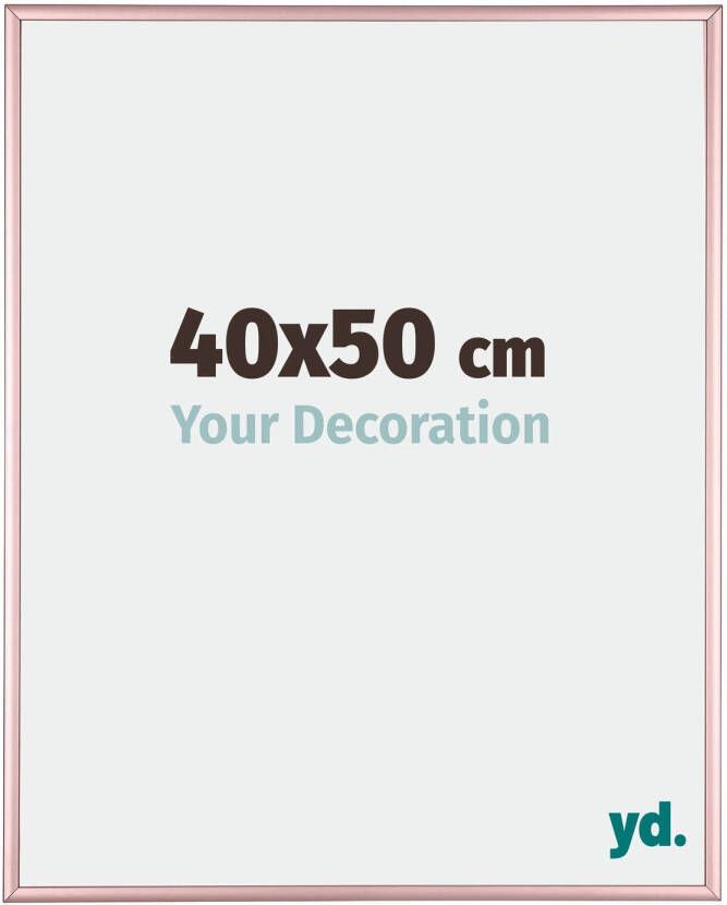 Your Decoration Fotolijst 40x50cm Koper Aluminium Kent