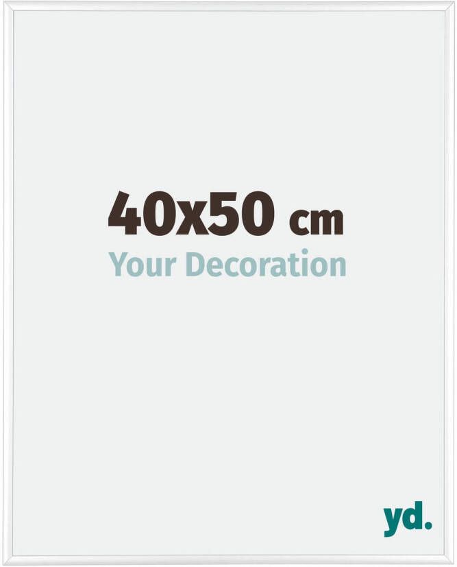 Your Decoration Fotolijst 40x50cm Wit Hoogglans Aluminium Kent