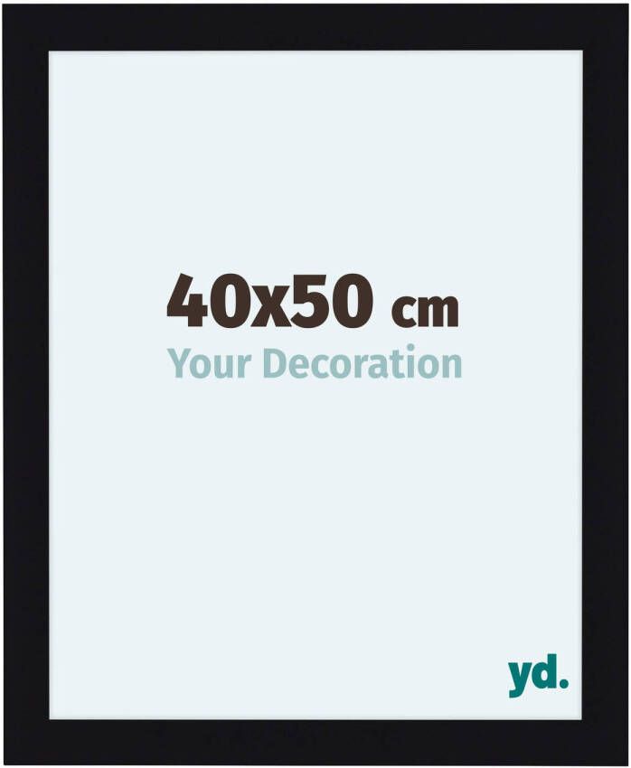 Your Decoration Fotolijst 40x50cm Zwart Hoogglans MDF Como