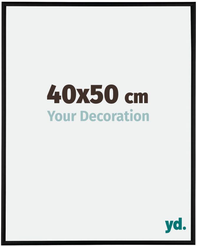 Your Decoration Fotolijst 40x50cm Zwart Mat Aluminium Austin