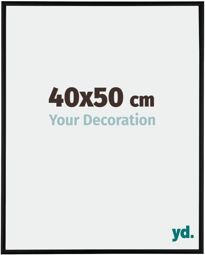 Your Decoration Fotolijst 40x50cm Zwart Mat Aluminium Kent