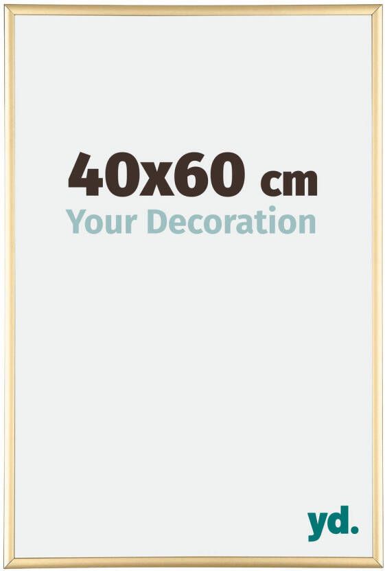 Your Decoration Fotolijst 40x60cm Goud Glanzend Aluminium Austin