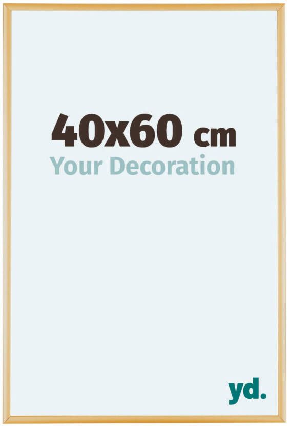 Your Decoration Fotolijst 40x60cm Goud Vintage Aluminium Austin