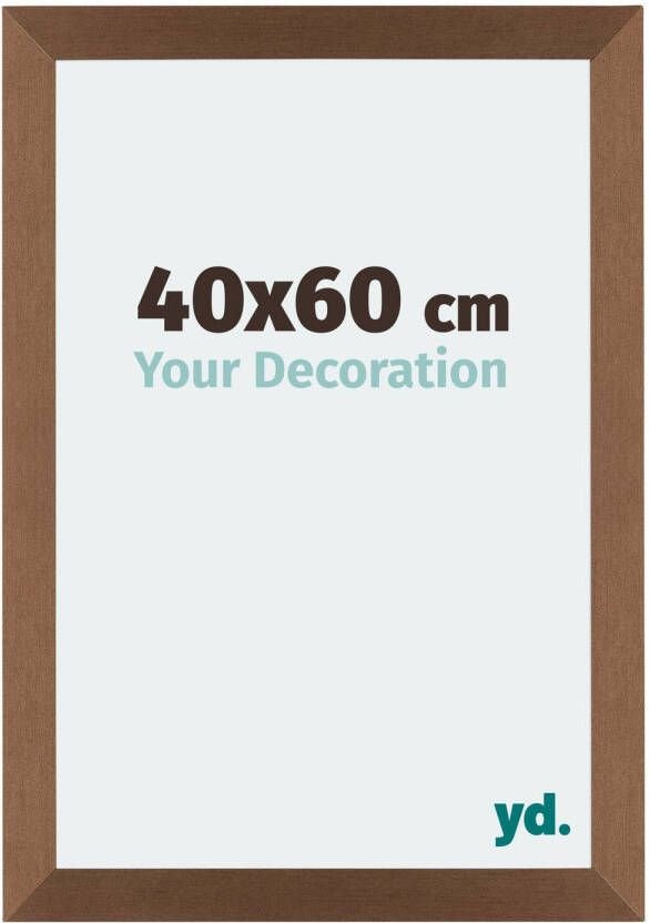 Your Decoration Fotolijst 40x60cm Koper Decor MDF Mura