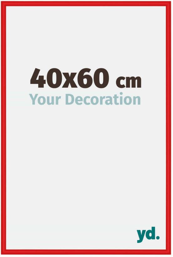 Your Decoration Fotolijst 40x60cm Rood Ferrari Aluminium New York
