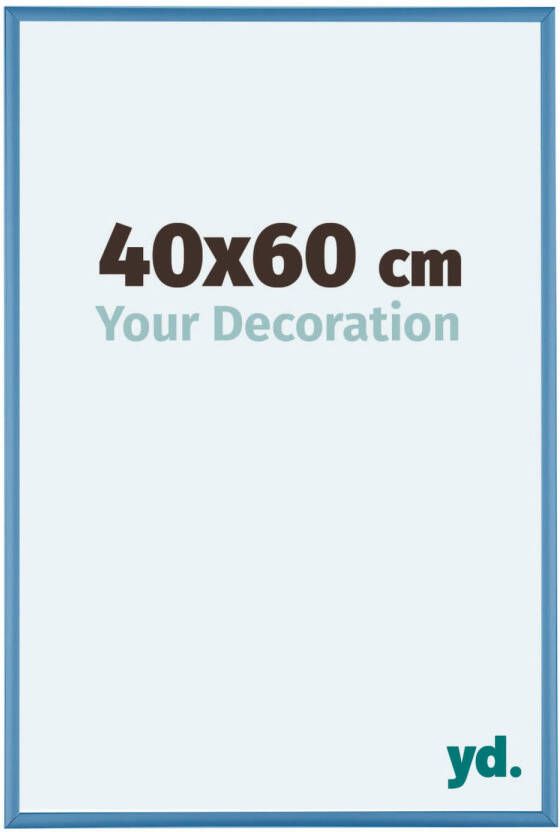 Your Decoration Fotolijst 40x60cm Staal Blauw Aluminium Austin