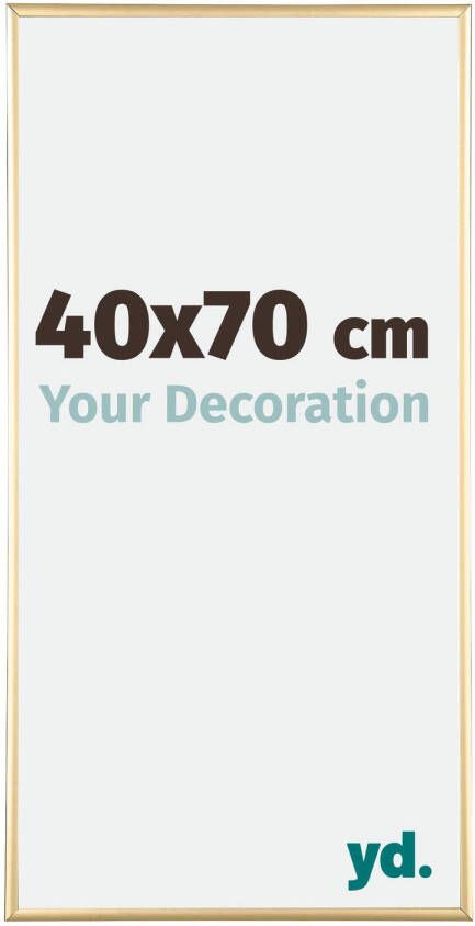 Your Decoration Fotolijst 40x70cm Goud Glanzend Aluminium Austin