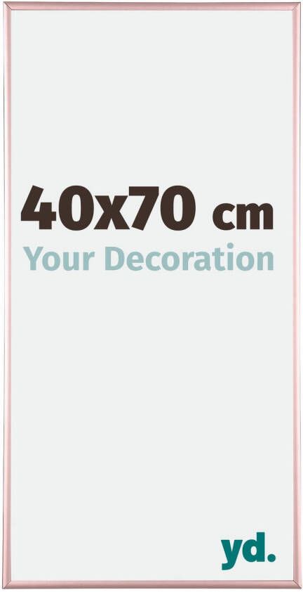 Your Decoration Fotolijst 40x70cm Koper Aluminium Kent