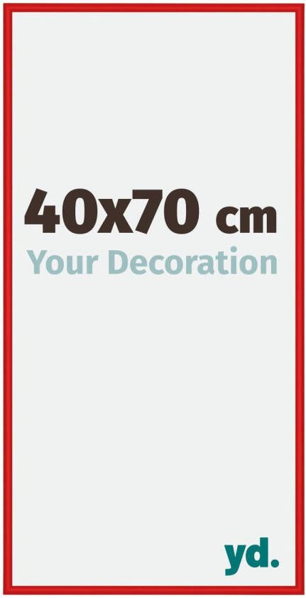 Your Decoration Fotolijst 40x70cm Rood Ferrari Aluminium New York