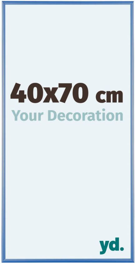 Your Decoration Fotolijst 40x70cm Staal Blauw Aluminium Austin