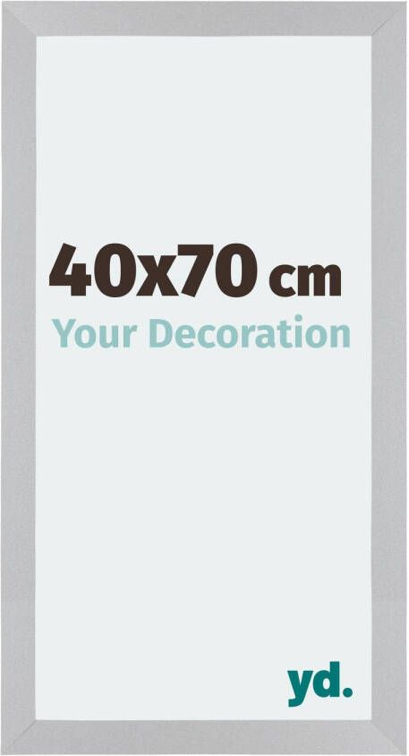 Your Decoration Fotolijst 40x70cm Zilver Mat MDF Mura