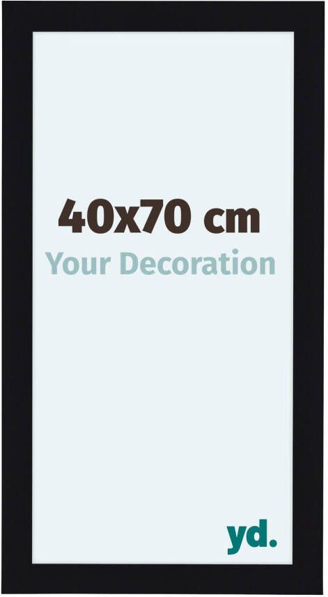 Your Decoration Fotolijst 40x70cm Zwart Hoogglans MDF Como