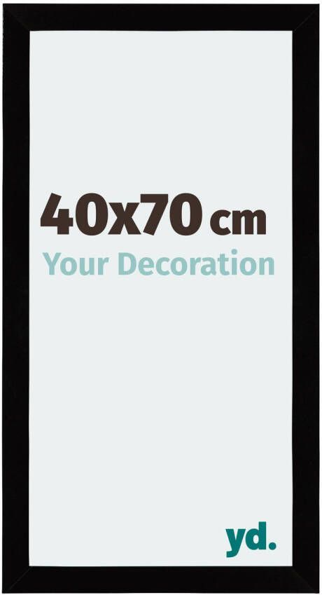 Your Decoration Fotolijst 40x70cm Zwart Hoogglans MDF Mura