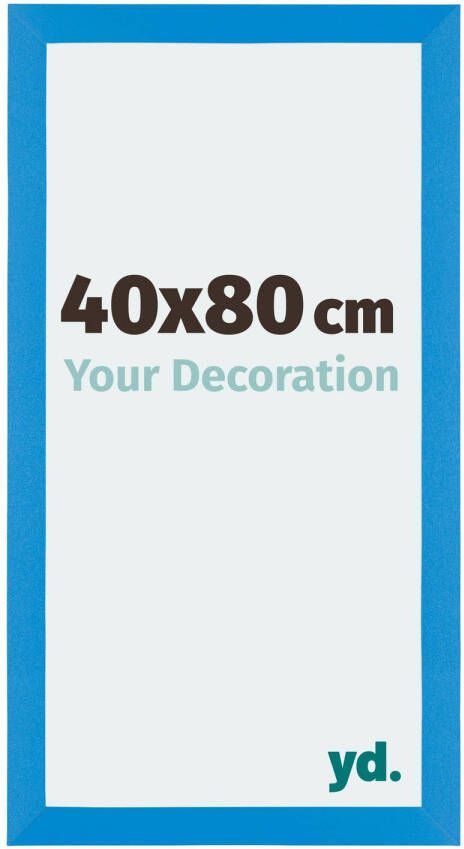 Your Decoration Fotolijst 40x80cm Helder Blauw MDF Mura