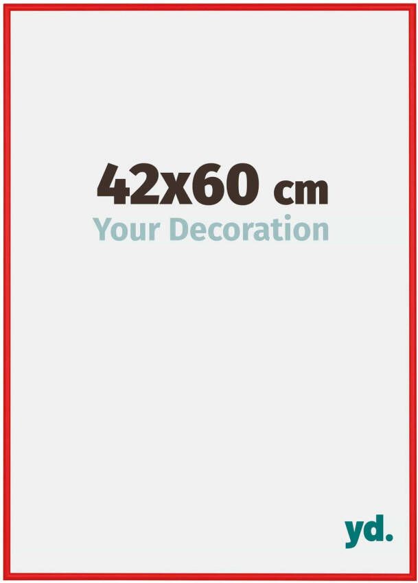 Your Decoration Fotolijst 42x60cm Rood Ferrari Aluminium New York