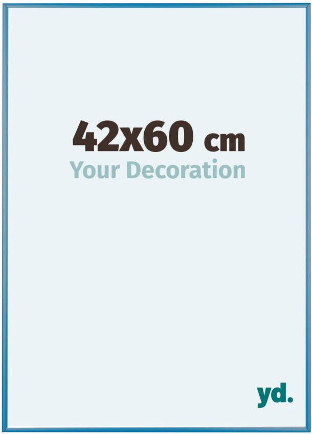 Your Decoration Fotolijst 42x60cm Staal Blauw Aluminium Austin