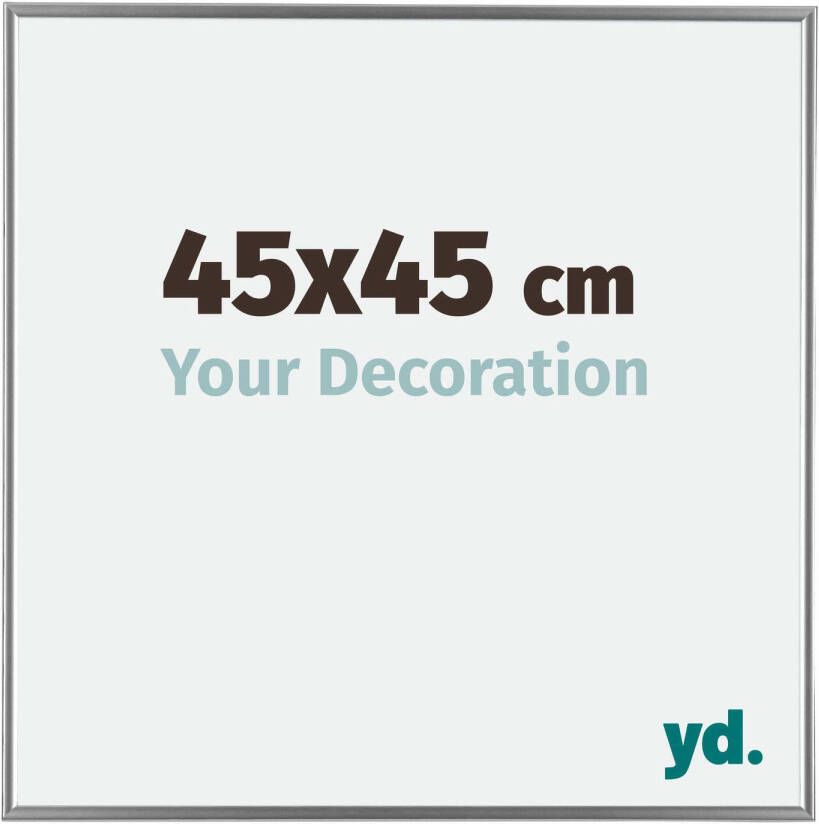 Your Decoration Fotolijst 45x45cm Zilver Kunststof Evry